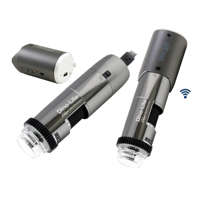 Microscop wireless cu camera de 5Mpx marire 20-220X, citire automata a nivelului de marire si control flexibil al iluminarii WF7515MZT